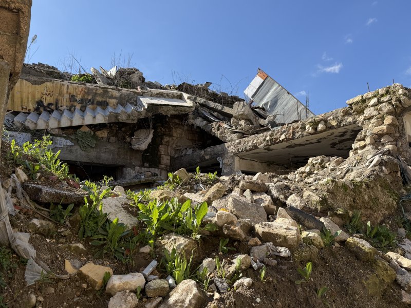 4일(현지시간) 튀르키예 하타이주 안타키아의 한 거리에 3년 전 지진으로 인해 무너진 건물의 모습. 2026.02.04/ⓒ 뉴스1