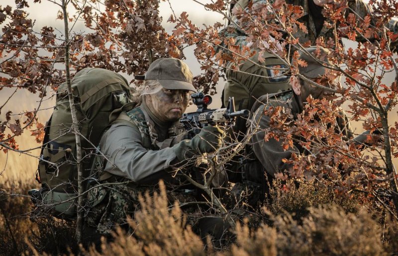 네덜란드 왕실이 공개한 아말리아 공주의 군사훈련 모습. 2026.01.17