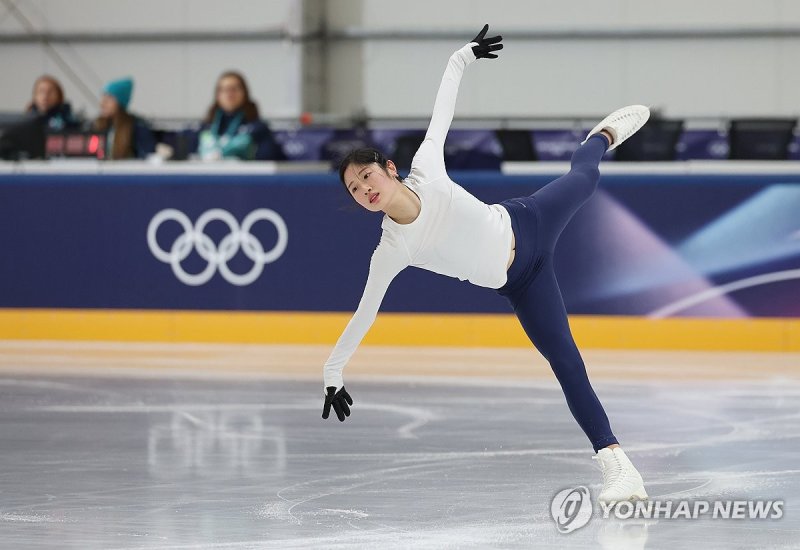 훈련하는 피겨 이해인 (출처=연합뉴스)