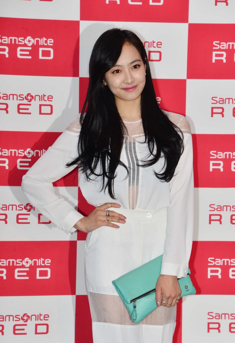 [서울=뉴시스]빅토리아 2014년 활동 당시 모습(사진=뉴시스 DB)