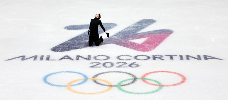 피겨 차준환이 2026 밀라노·코르티나담페초 동계올림픽 개막을 하루 앞둔 5일(현지시간) 이탈리아 밀라노 아이스 스케이팅 아레나에서 훈련하고 있다. 2026.2.5/뉴스1 ⓒ News1 김진환 기자