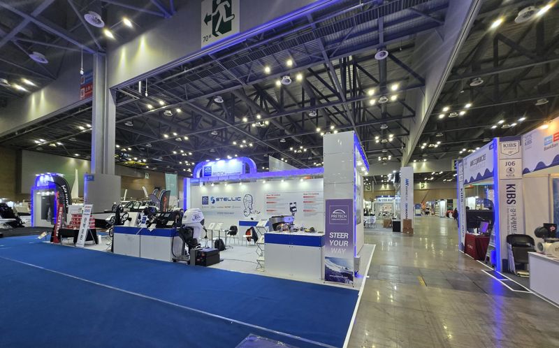 지난 2025년 열린 경기국제보트쇼 프리테크 엠아이 부스. 프리테크 엠아이 제공