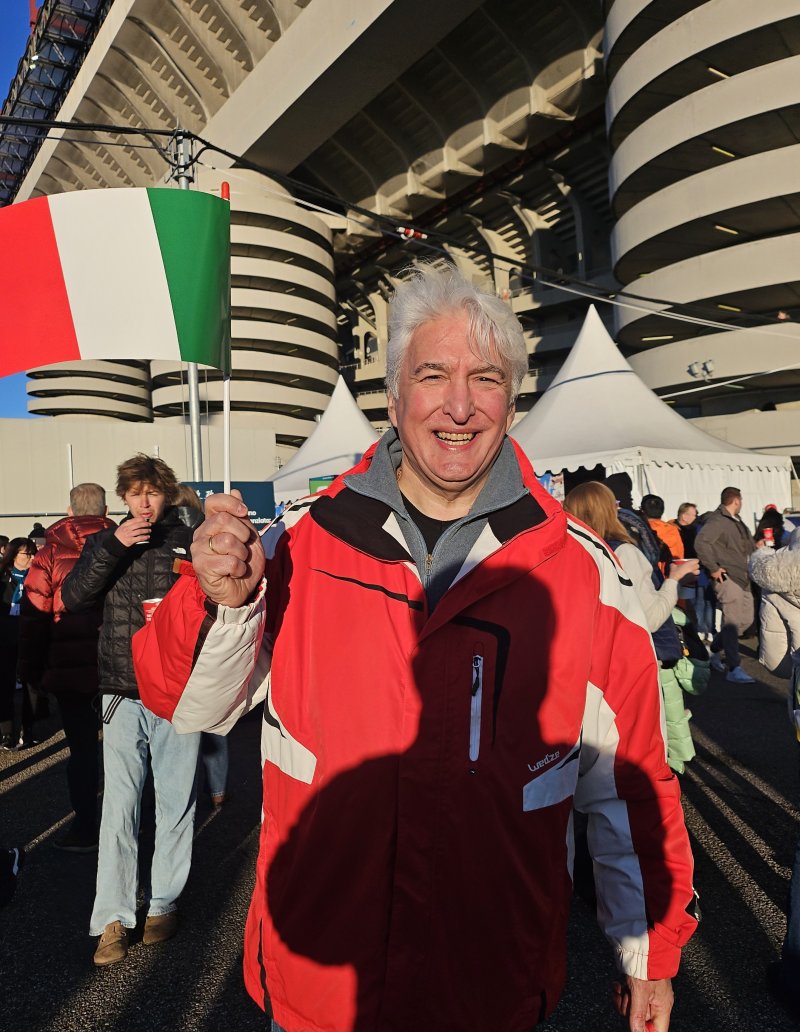 이탈리아 밀라노에서 평생을 살았다는 이탈리아인 알두(61). ⓒ News1 권혁준 기자