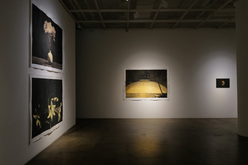 권세진 '고요한 풍경'전 전시 전경 (아트사이드 갤러리 제공)