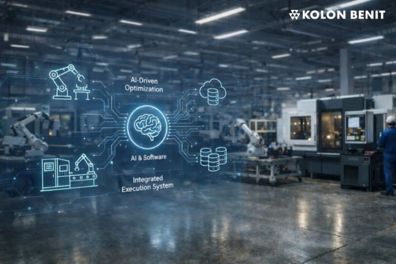 코오롱베니트의 “자율제조 전환” 공략: 제조DX가 결국 맞닥뜨리는 2가지 문제