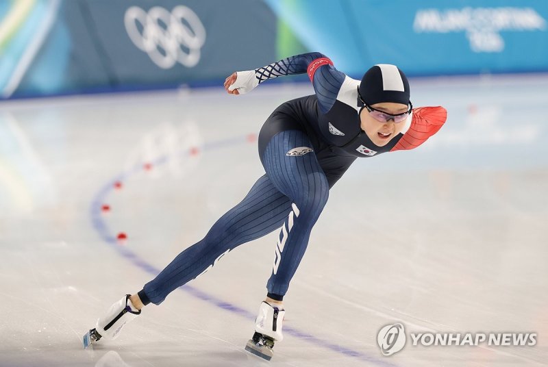 [올림픽] 빙속 김민선 18위에도 회심의 미소 "그린 라이트 봤다"