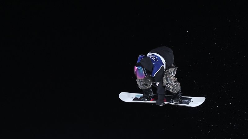 스노보드 유승은이 9일(현지시간) 이탈리아 리비뇨 스노파크에서 열린 2026 밀라노·코르티나담페초 동계올림픽 스노보드 여자 빅에어 결선에서 묘기를 부리고 있다. 2026.2.10 ⓒ 뉴스1 김성진 기자 /사진=뉴스1