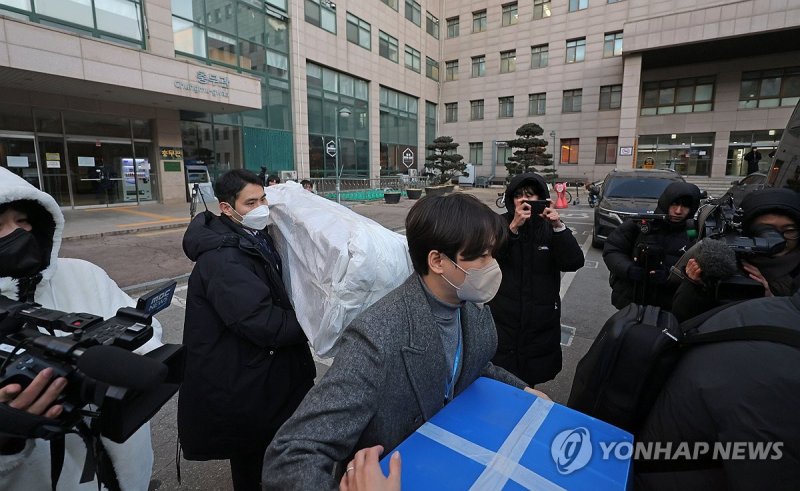 군경 '북한 무인기 침투' 피의자 압수수색 종료 (출처=연합뉴스)