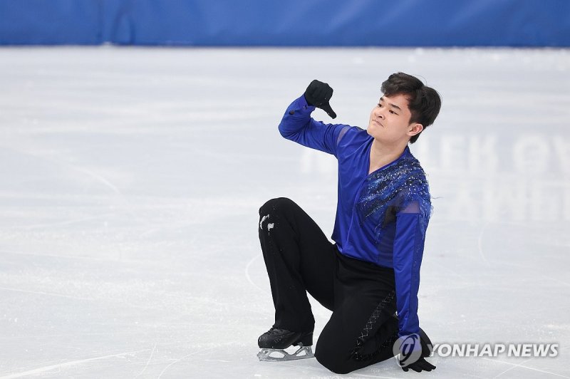 [올림픽] 피겨 차준환, 클린 연기로 쇼트 92.72점…프리스케이팅 진출