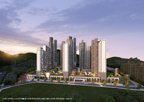 e편한세상 센텀 하이베뉴_석경투시도