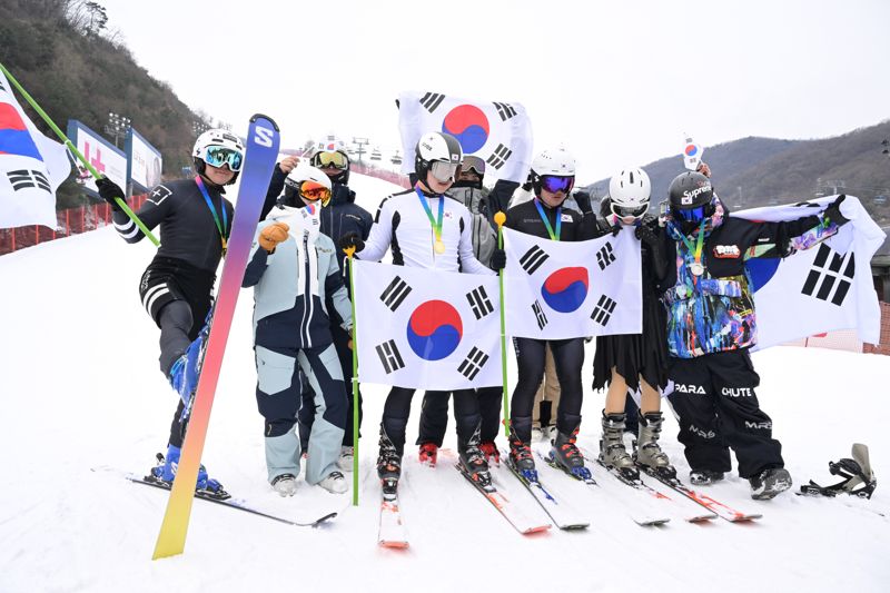 대한민국 선수단 힘내세요