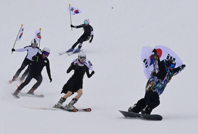 대한민국 선수단 힘내세요