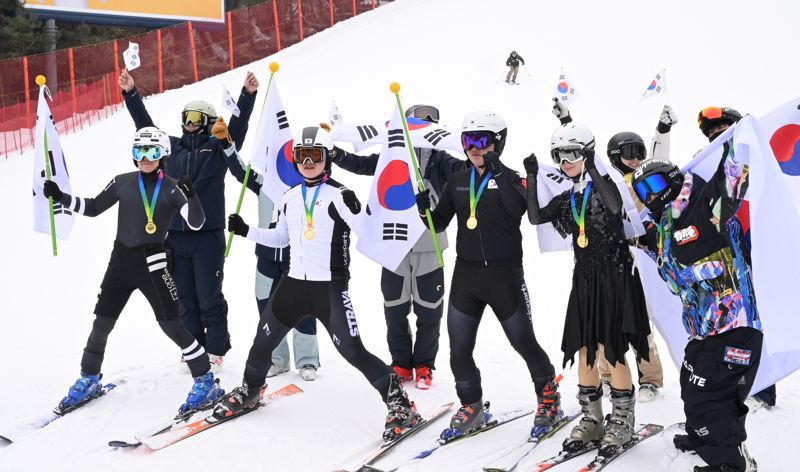 대한민국 선수단 힘내세요
