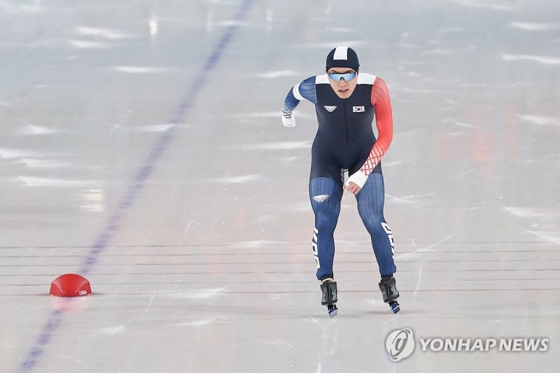 [올림픽] 데뷔전 치른 빙속 구경민 "언제나 목표는 시상대에 오르는 것"