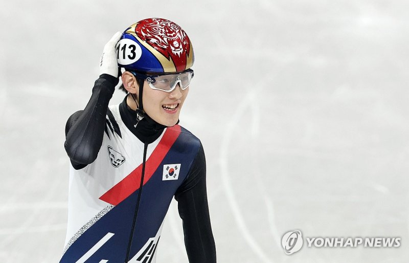 남자 1,000m 동메달 획득한 임종언 (출처=연합뉴스)