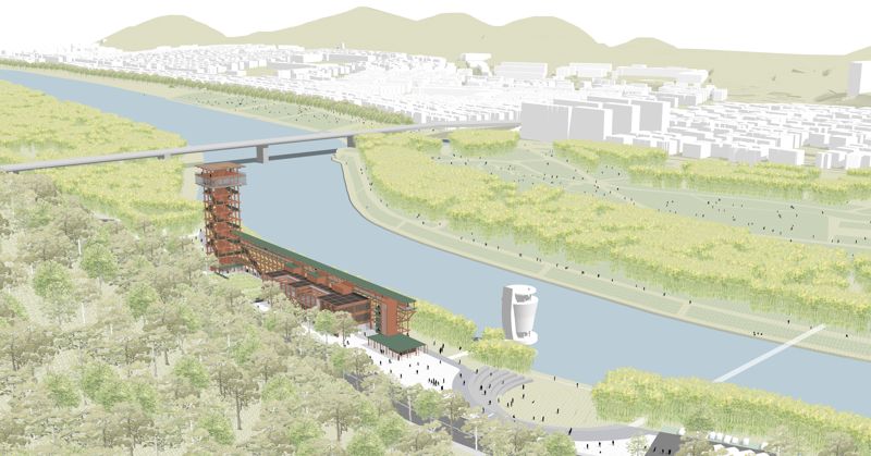 울산 남산로 목조 전망대 및 전시장 건축공모’ 최우수, 건축사사무소 리옹