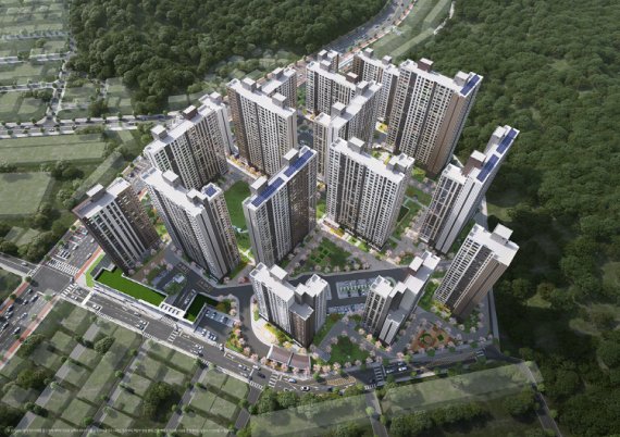 두산위브더제니스 청주 센트럴파크_조감도