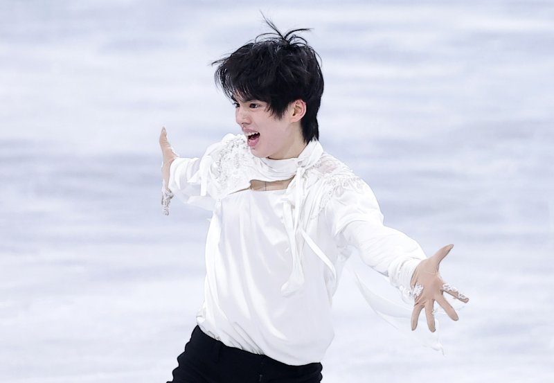 피겨 차준환이 13일(현지시간) 이탈리아 밀라노 아이스 스케이팅 아레나에서 열린 2026 밀라노·코르티나담페초 동계올림픽 피겨 스케이팅 남자 싱글 프리 스케이팅에서 연기를 펼치고 있다. 2026.2.14 ⓒ 뉴스1 김성진 기자