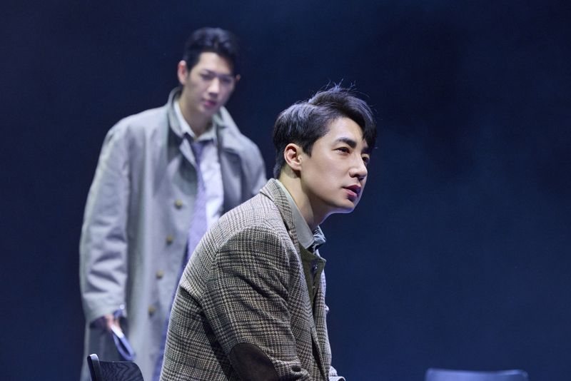 연극 '튜링 머신'에서 열연 중인 배우 이승주