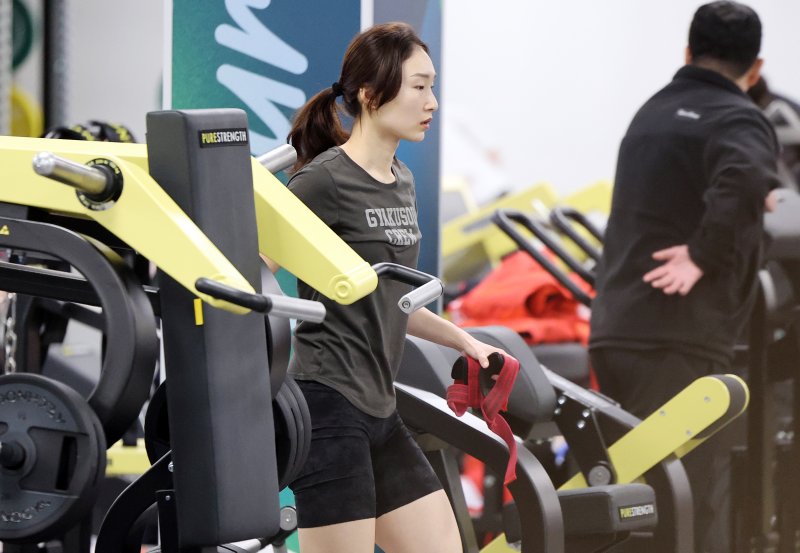 훈련 중인 최민정 2026.2.3 ⓒ 뉴스1 김진환 기자