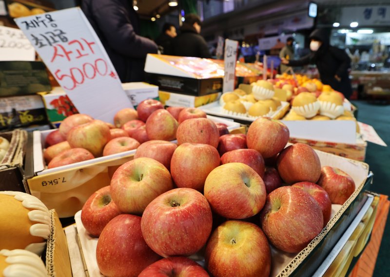사과 63%&middot;딸기 103%↑…6년 새 2배 뛴 설 차례상, 누적 인상에 '허덕'