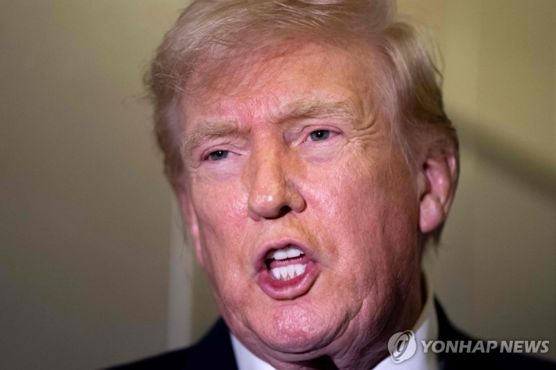 도널드 트럼프 미국 대통령 (출처=연합뉴스)