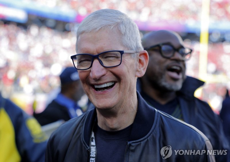 팀 쿡 애플 CEO.연합뉴스