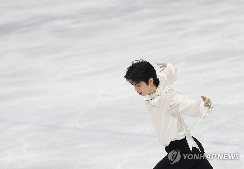 차준환의 섬세한 연기 (출처=연합뉴스)