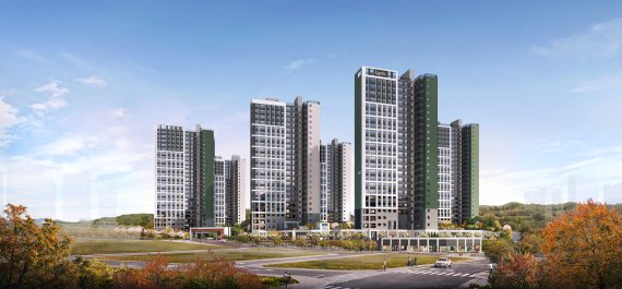 [화성 남양뉴타운 우미린 에듀하이 투시도]