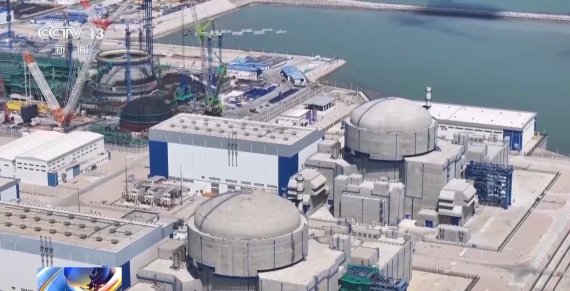 푸젠성 장저우 원전 프로젝트 모습. CMG는 해당 프로젝트에 700MPa급 특수 공사용 강재가 적용됐다고 전했다. CMG