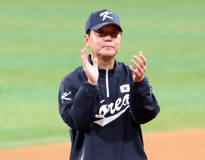 야구 대표팀 류지현 감독.뉴시스
