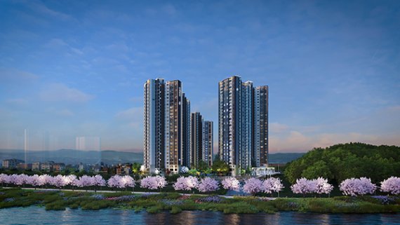 <부경경마공원역 디에트르 더 리버. 대방건설 제공>