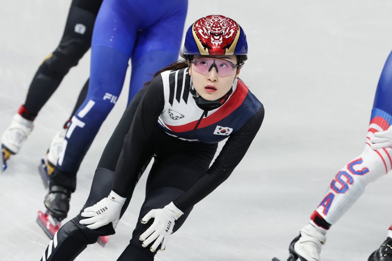 대한민국 역대 최다 메달리스트로 등극한 최민정.연합뉴스