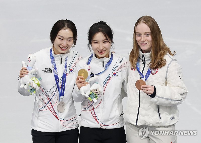 영광의 메달리스트들 (출처=연합뉴스)