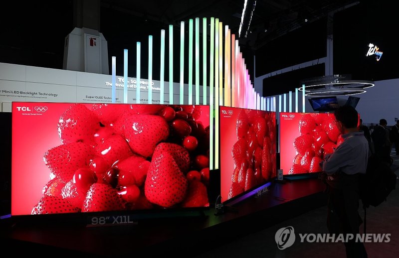 TV 앞세운 TCL (출처=연합뉴스)