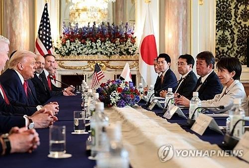 미일 정상회담 (출처=연합뉴스)