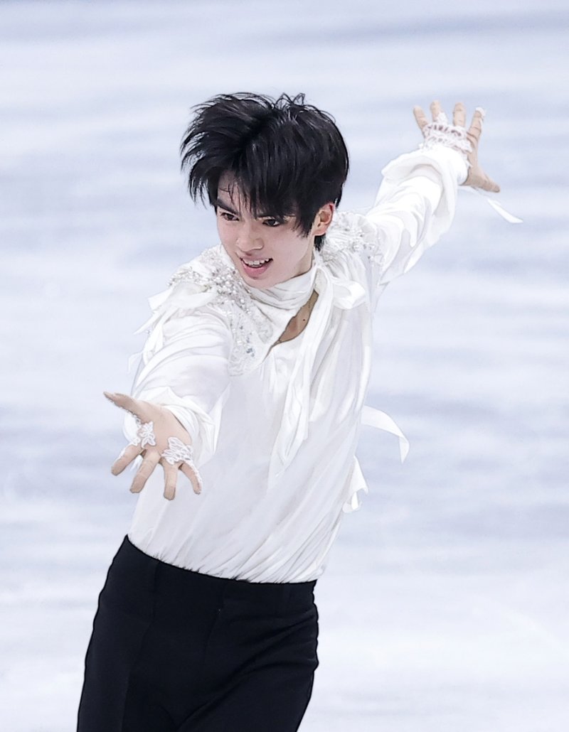 피겨 차준환이 13일(현지시간) 이탈리아 밀라노 아이스 스케이팅 아레나에서 열린 2026 밀라노·코르티나담페초 동계올림픽 피겨 스케이팅 남자 싱글 프리 스케이팅에서 연기를 펼치고 있다. 2026.2.14 ⓒ 뉴스1 김성진 기자