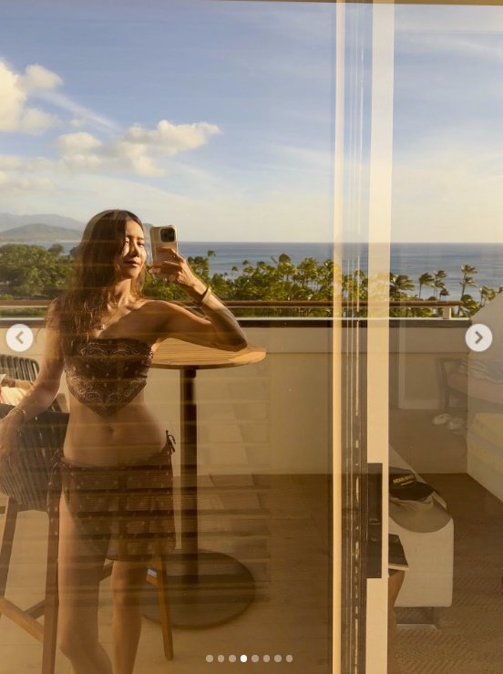 '48세' 채정안, 비키니 입고 인증한 볼륨 몸매…"열심히 구울 준비"