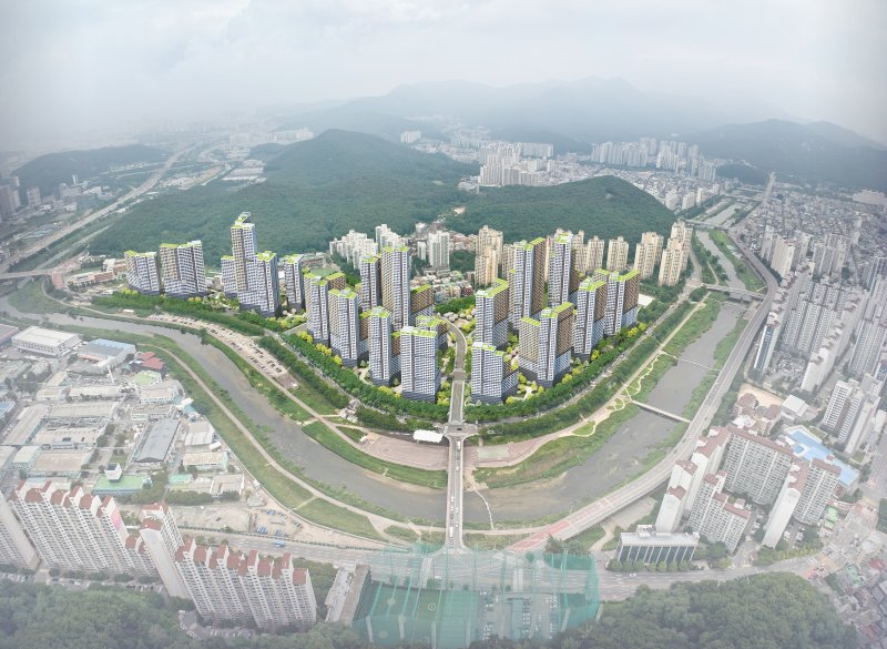 경기 안양시 충훈부 공공재개발 사업 조감도 LH 제공