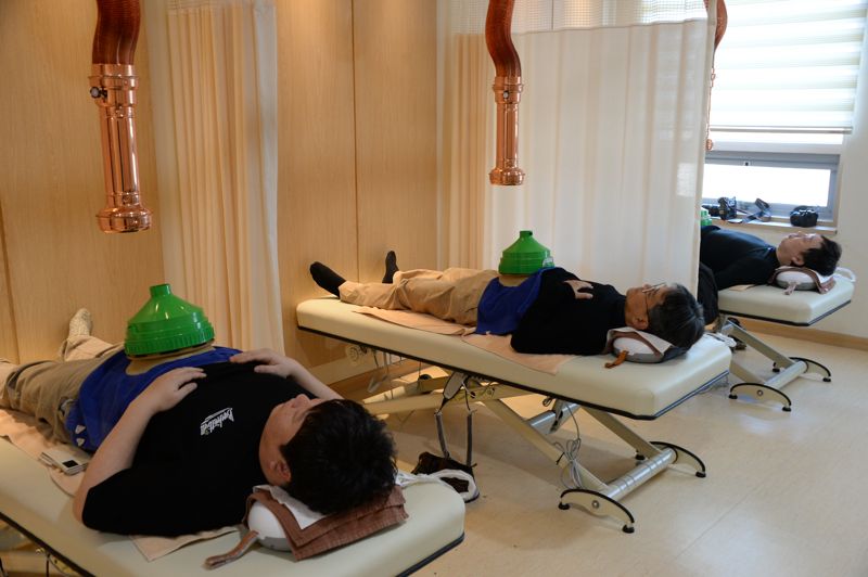 마음건강치유센터 쑥뜸 치유 프로그램