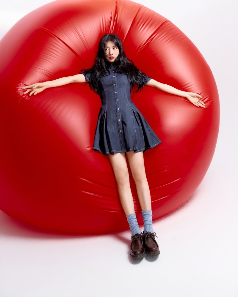 수지, 봄을 입었다…청순미 물씬[화보]