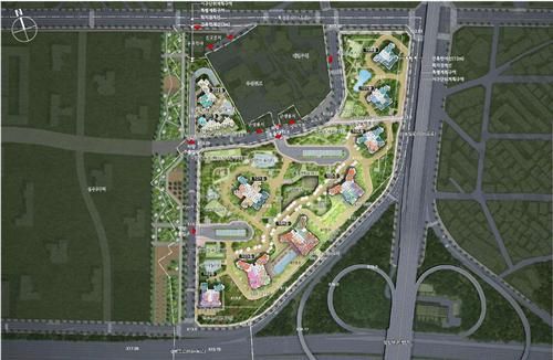 성수전략 4지구 재개발사업 배치도. 서울시 제공