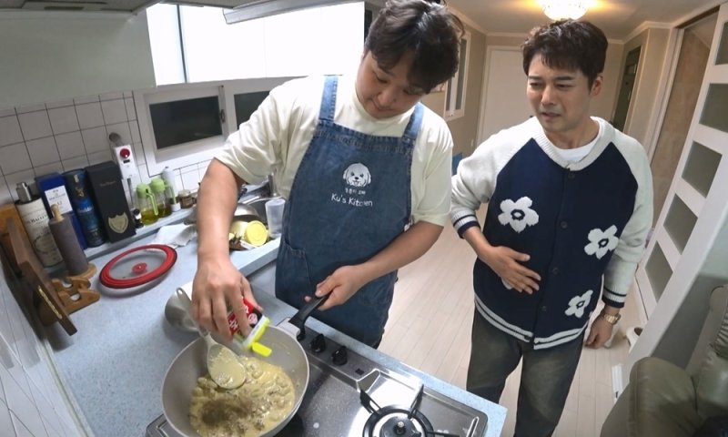 구성환, 전현무 '무쫀쿠' 충격 비주얼에 눈 질끈