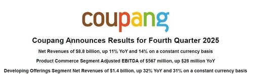 쿠팡Inc, 지난해 4분기 실적 발표 (출처=연합뉴스)