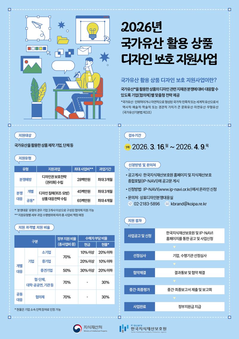 지식재산처 "국가유산 활용 상품 디자인 분쟁 막는다" - 뉴스 썸네일 이미지