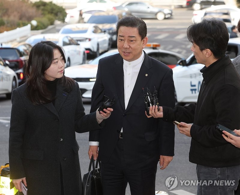 재소환된 김병기 (출처=연합뉴스)