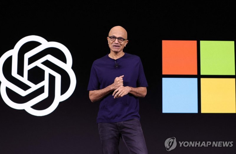 사티아 나델라 마이크로소프트(MS) CEO (출처=연합뉴스)