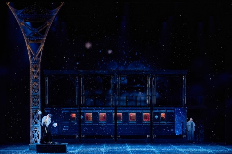 뮤지컬 '안나 카레니나' 공연 모습 /사진=연합뉴스(마스트인터내셔널 제공)