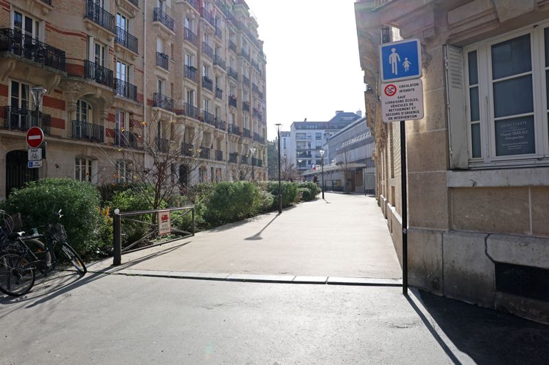 파리시의 초등학생 길. 부산시 제공