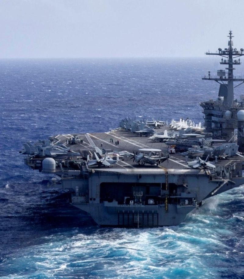 미 해군의 핵추진 항공모함 USS 에이브러햄 링컨함. 사진=USS 에이브러햄 링컨함 SNS